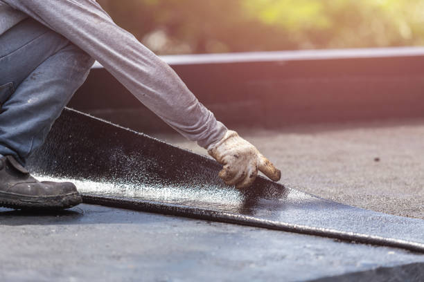 Professional Basement Waterproofing technician working in Lockport, IL